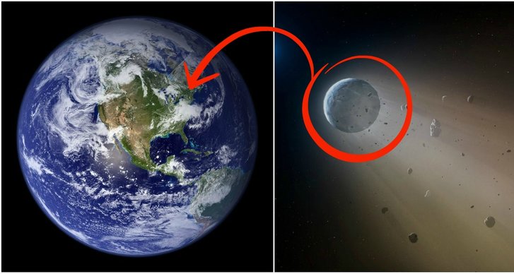 Rymden, Asteroid, Kollision, Jorden