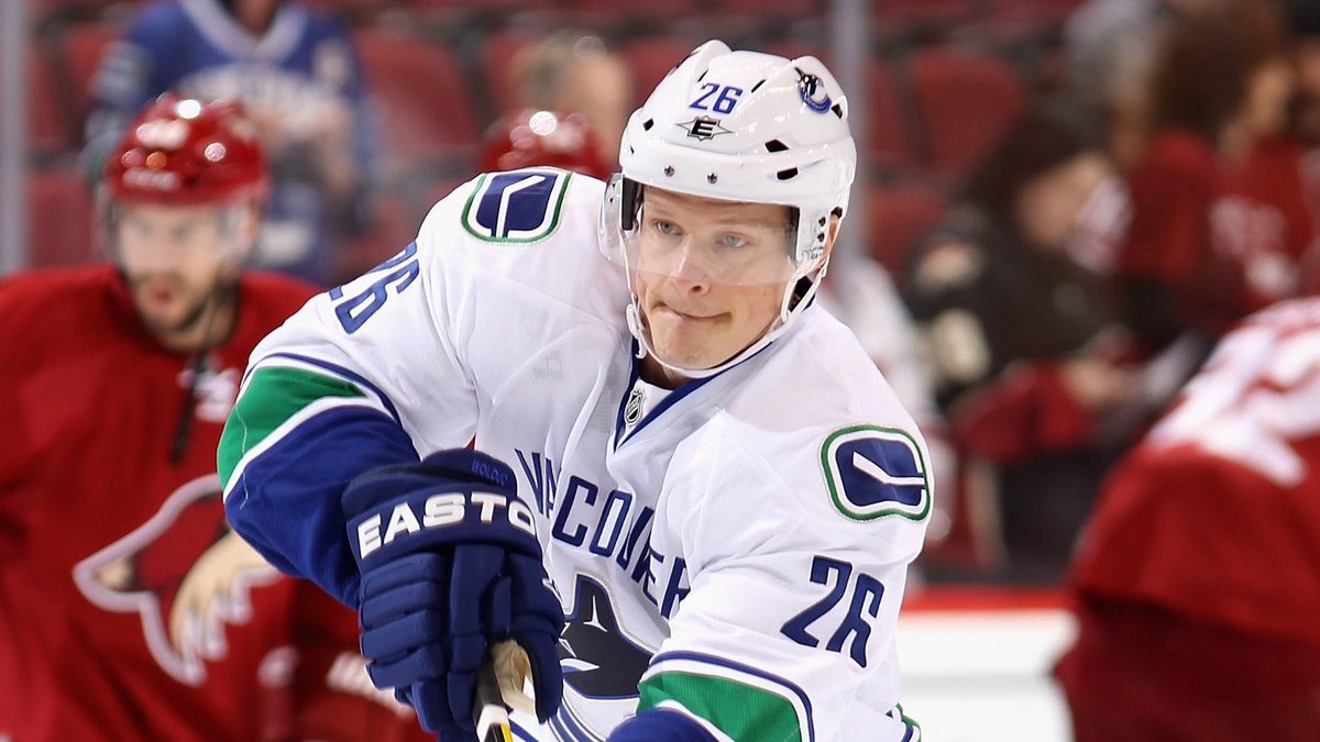 Efter en lång NHL-karriär lämnar Samuel Påhlsson Vancouver Canucks för att komma hem till Modo.