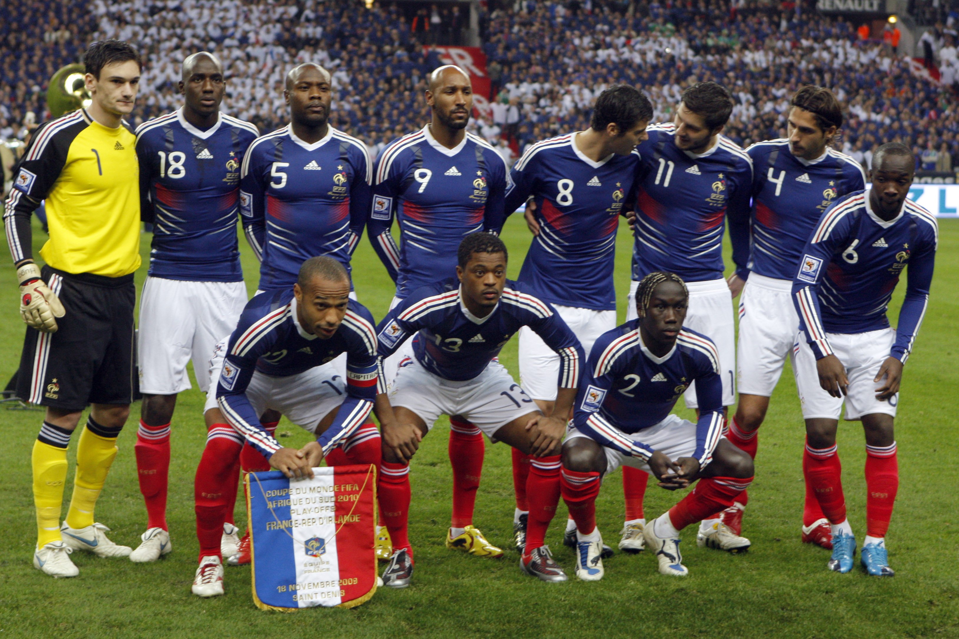 Frankrike, Sydafrika, Mexiko, VM i Sydafrika, Uruguay, Fotboll