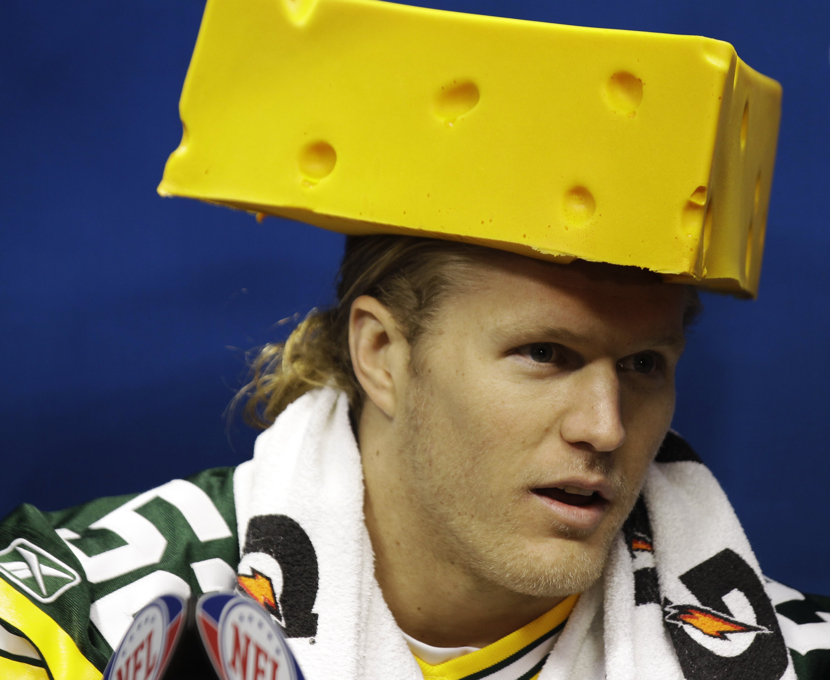 Clay Matthews, Green Bay Packers mästerlige försvarsspelare. Clay Matthews, Green Bay Packers mästerlige försvarsspelare.
