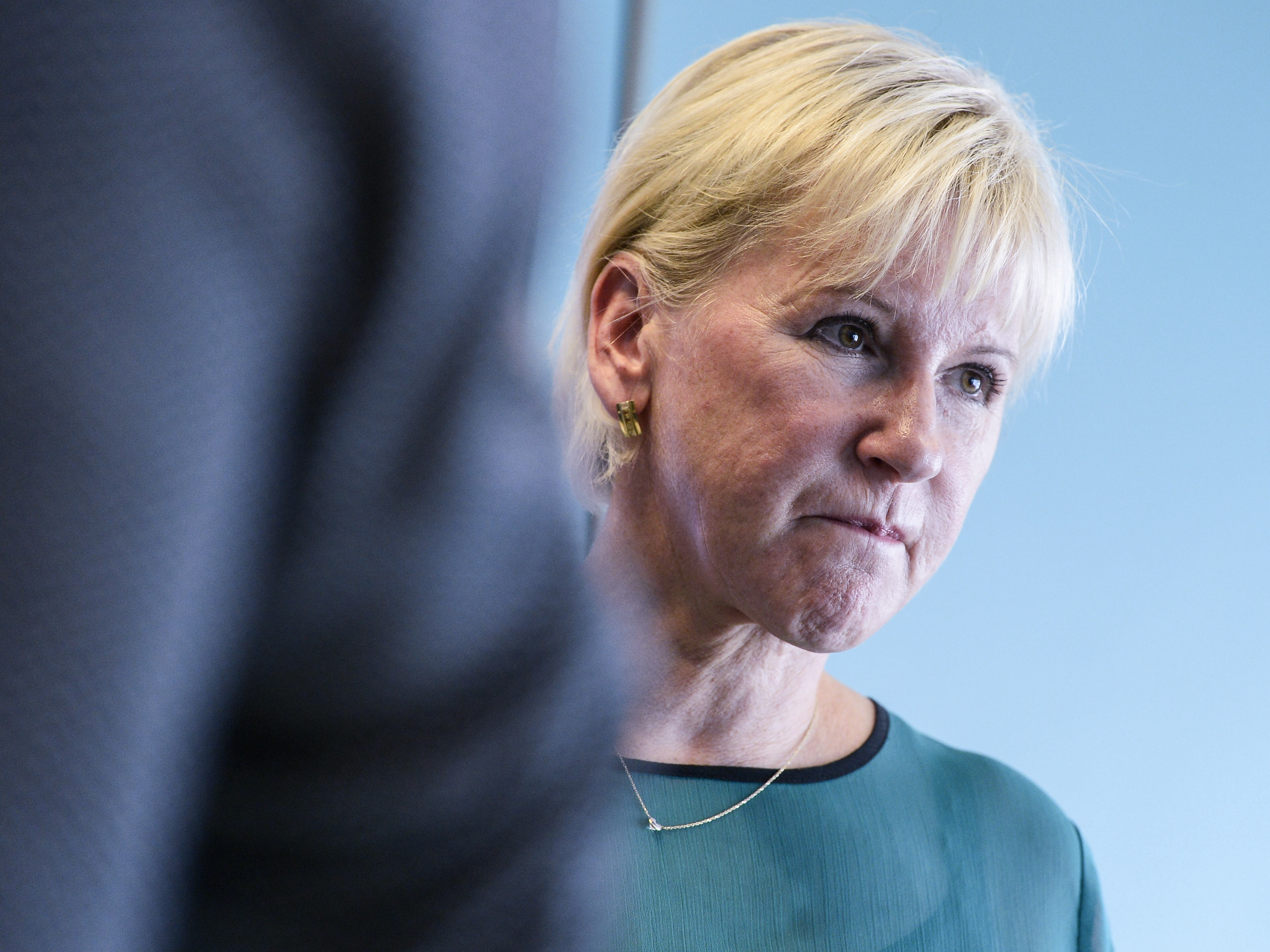 Margot Wallström (S), utrikesminister. Margot Wallström (S), utrikesminister.