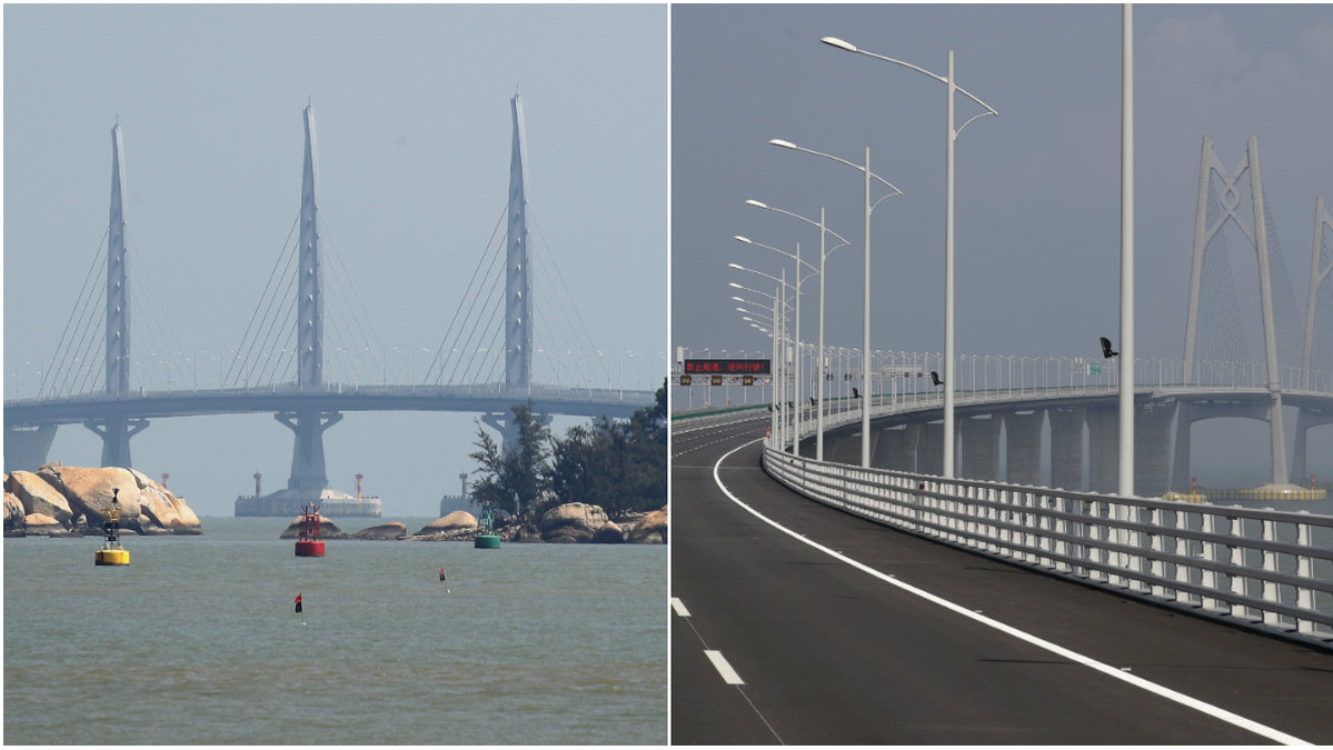 Bron mellan Kina, Hong Kong och Macau.