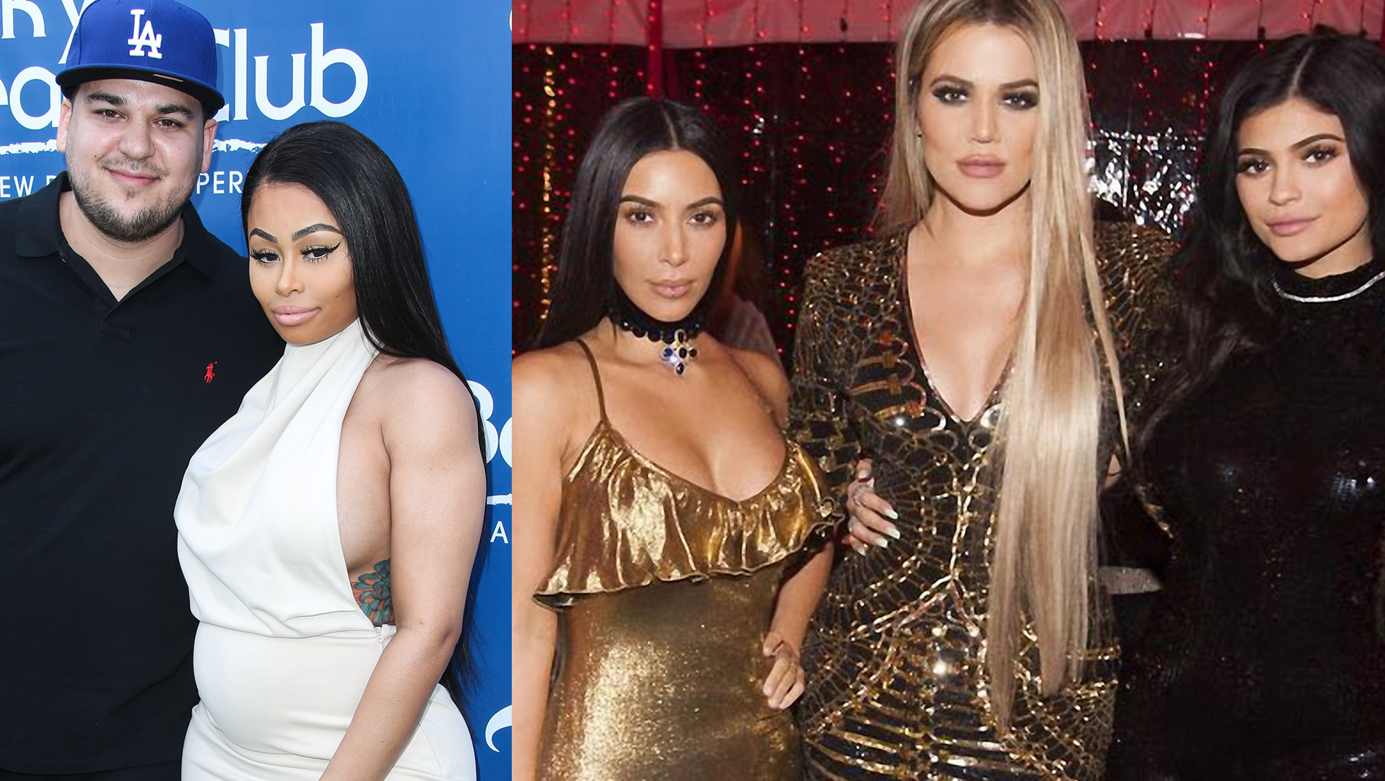 Kylie Jenner, Kim Kardashian, Kris Jenner, Khloe Kardashian, Blac Chyna