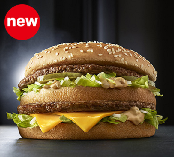 Eller du kanske nöjer dig med Grand Big Mac?