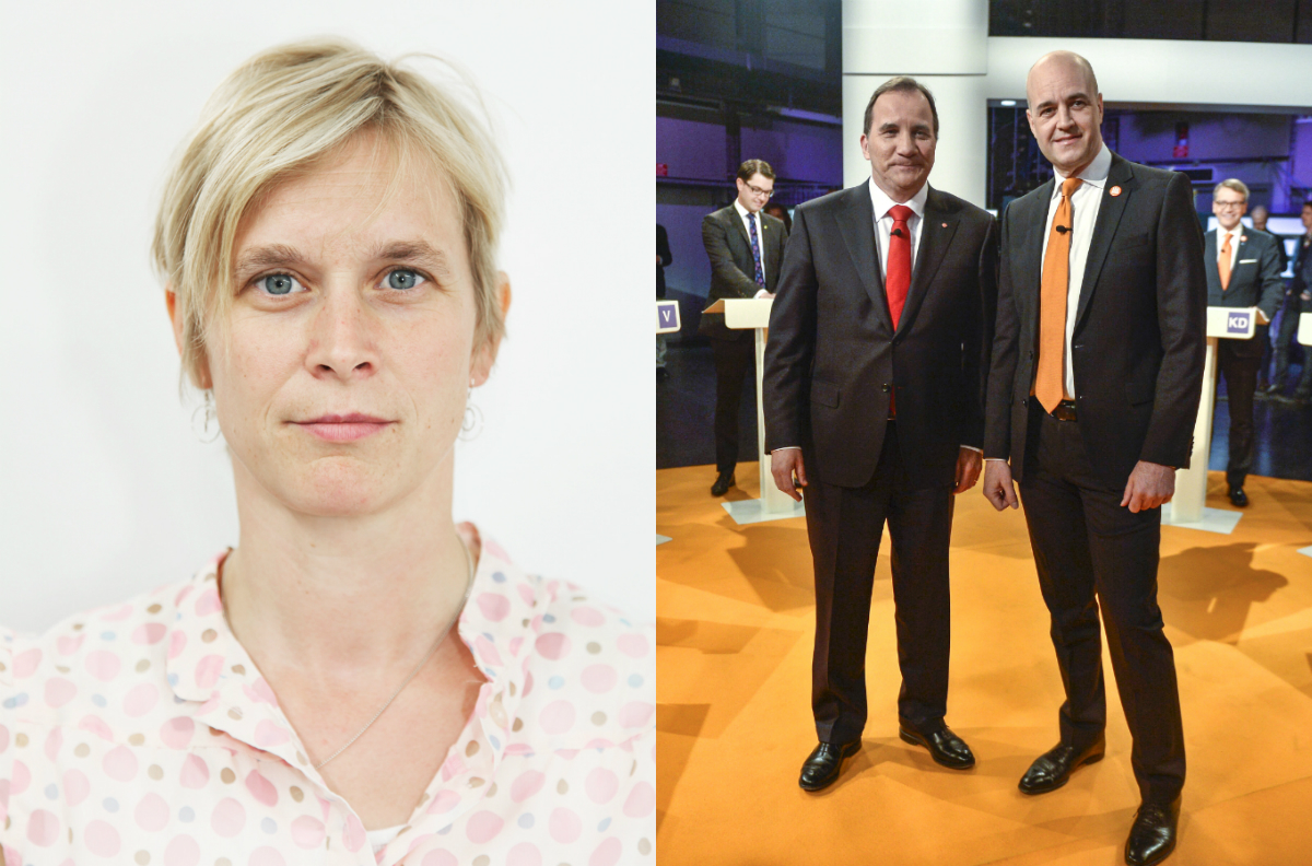 Aftonbladet, Expressen, TV4, Feministiskt initiativ, Riksdagsvalet 2014, Debatt, SVT, Partiledardebatt