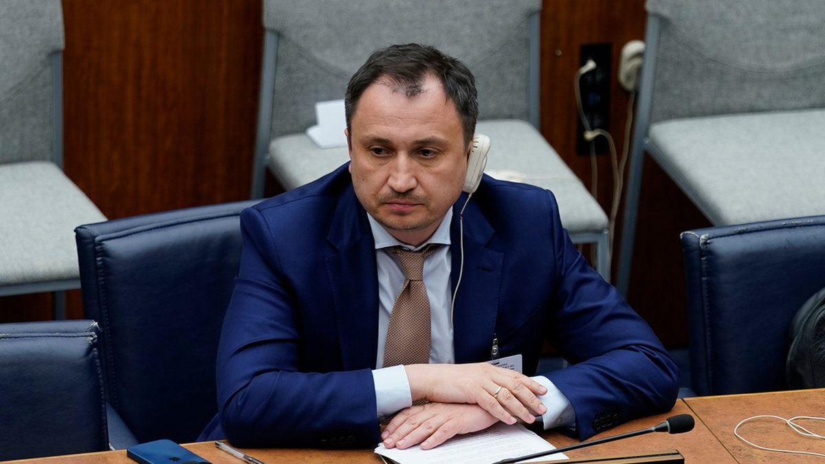Ukrainas jordbruksminister Mykola Solskij utpekas som misstänkt i en korruptionsutredning. Arkivbild.