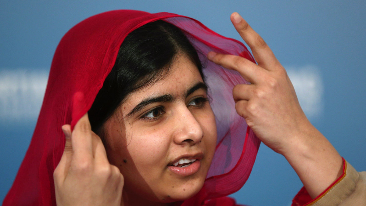 Malala Yousafzai, pakistansk Nobelprisvinnare och kvinnorättskämpe: "När vi i Pakistan inte fick gå till skolan insåg jag att utbildning är makt för kvinnor och därför är terrorister rädda för utbildning."
