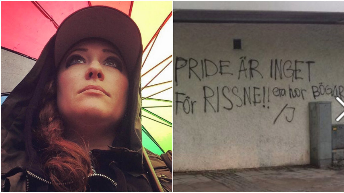 Nyheter24:s Amanda Leander skriver om hatbrotten i hennes förort Rissne.