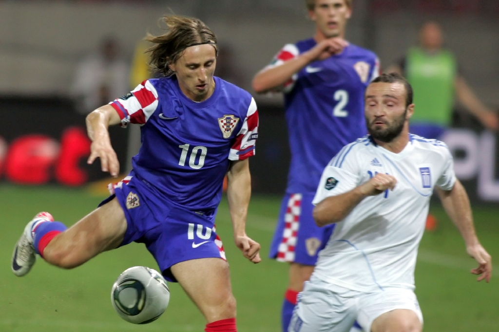 Luka Modric, Kroatien. Tottenhams lilla yrväder har en ännu större roll i landslaget.