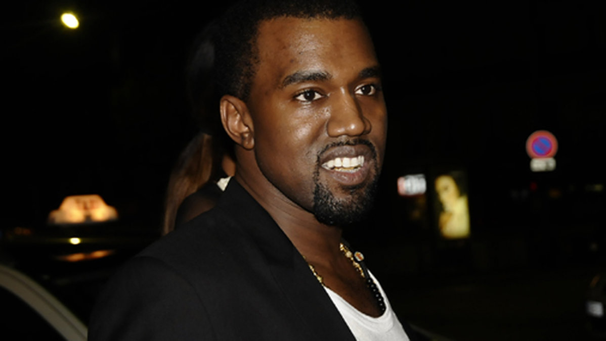 Kanye West festade natten lång i Hollywood. 
