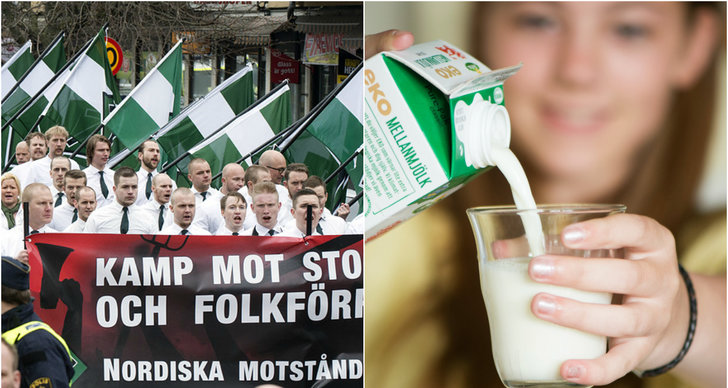 Mjölk, Nazism, Rasism
