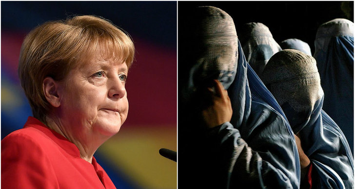 Burkaförbud, Angela Merkel, Tyskland