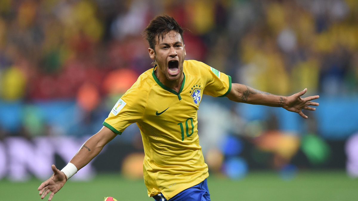 Stor glädje för Brasilien i den 29:e minuten – och även i slutändan. 