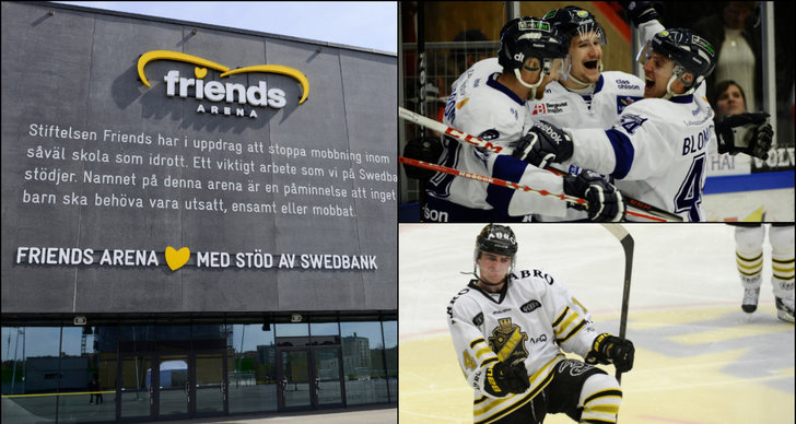 Friends Arena, SHL, Leksand, AIK