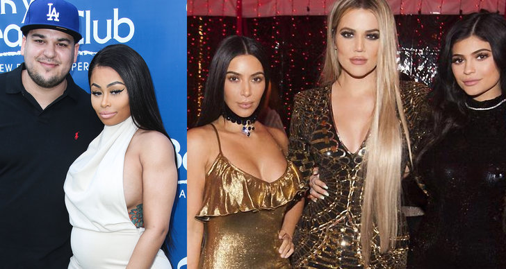 Kylie Jenner, Khloe Kardashian, Kris Jenner, Kim Kardashian, Blac Chyna