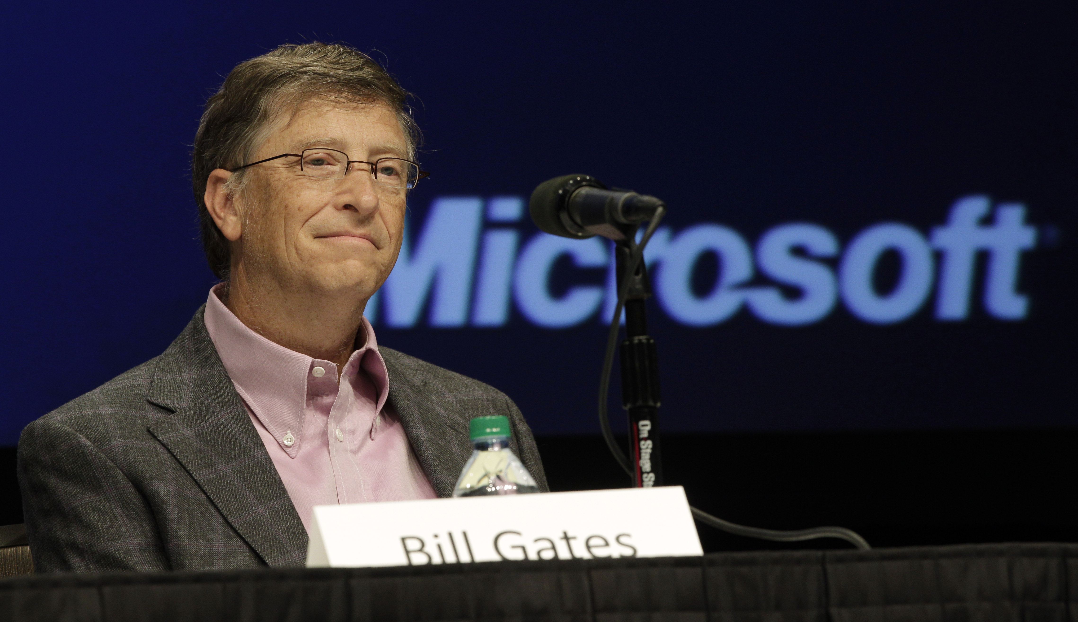 Microsofts grundare - tillika världens rikaste man - Bill Gates har adhd.