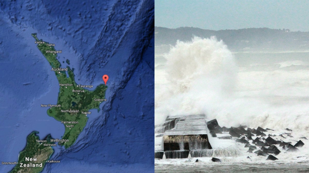 Nya Zeeland, Tsunami, Jordbävning
