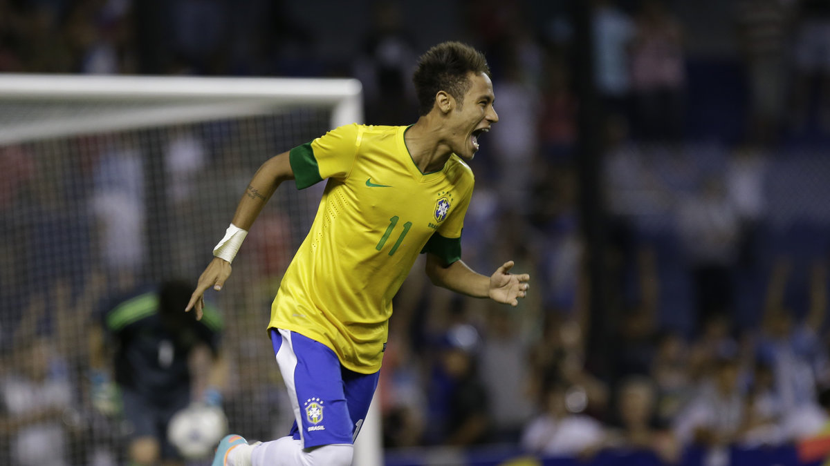 Neymar gjorde en ny soloraid för sitt Santos.