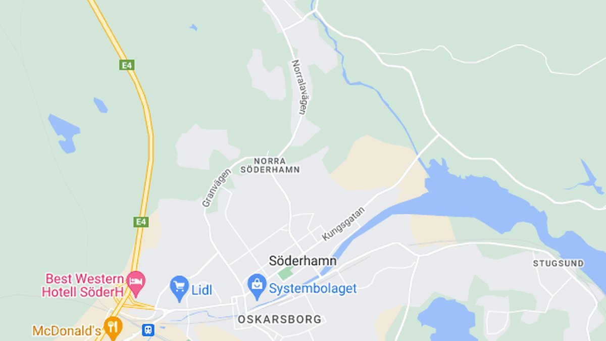 Google maps, Söderhamn