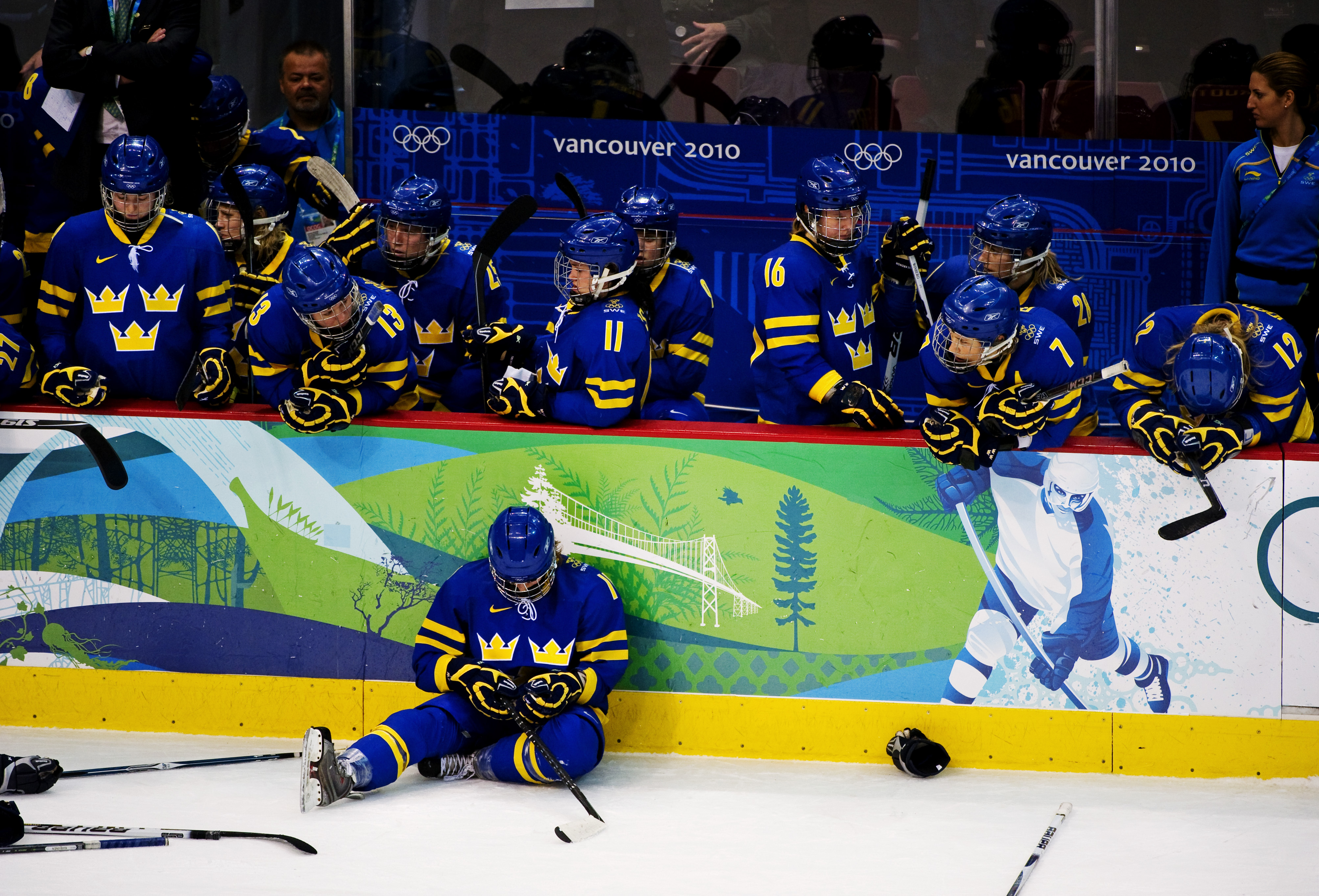 Nja. Det blev ingen lyckas hockeyfest för Sverige den här gången.