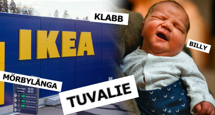 Ikea, barnnamn