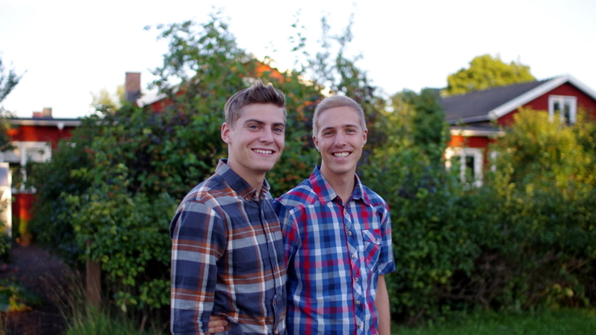 Malte Andersson och Oscar Ohlsson är initiativtagare till uppropet BOS 
- Blodgivning Oavsett Sexualitet