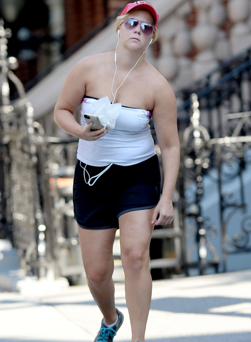 Amy Schumer i löpspåret. Amy Schumer i löpspåret.