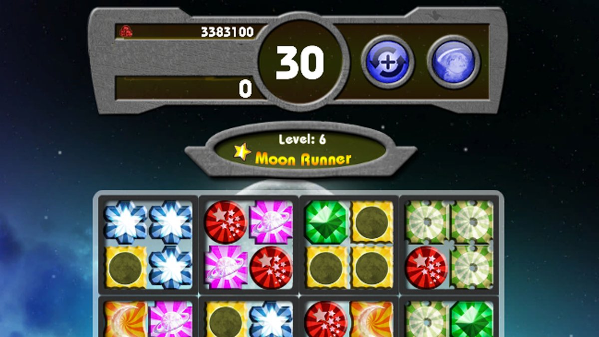 Skärmdump från spelet.