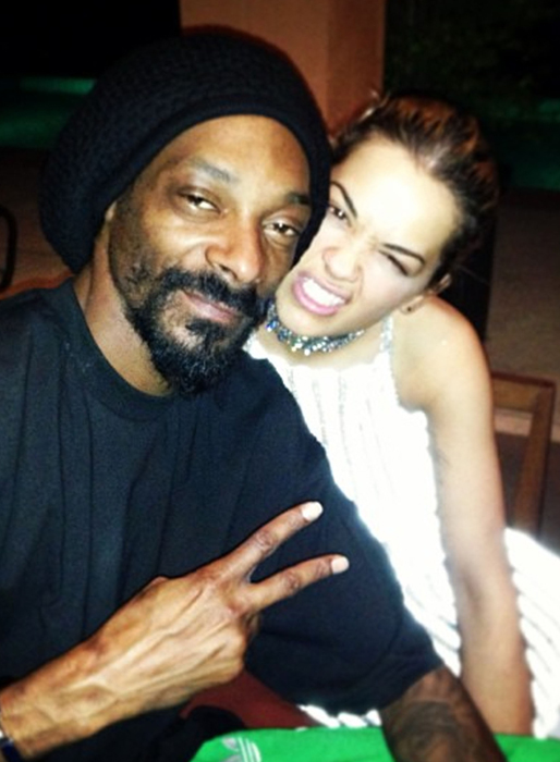 Rita Ora och Snoop Lion befinner sig i Thailand. Rita Ora och Snoop Lion befinner sig i Thailand.