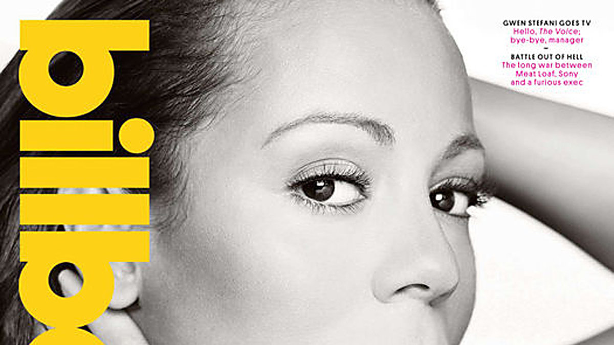 Mariah Carey på omslaget till Billboard.