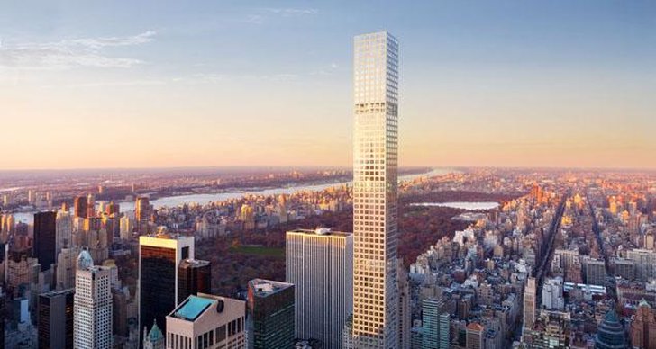 New York, Byggnad, Skyskrapa, Skyskrapor