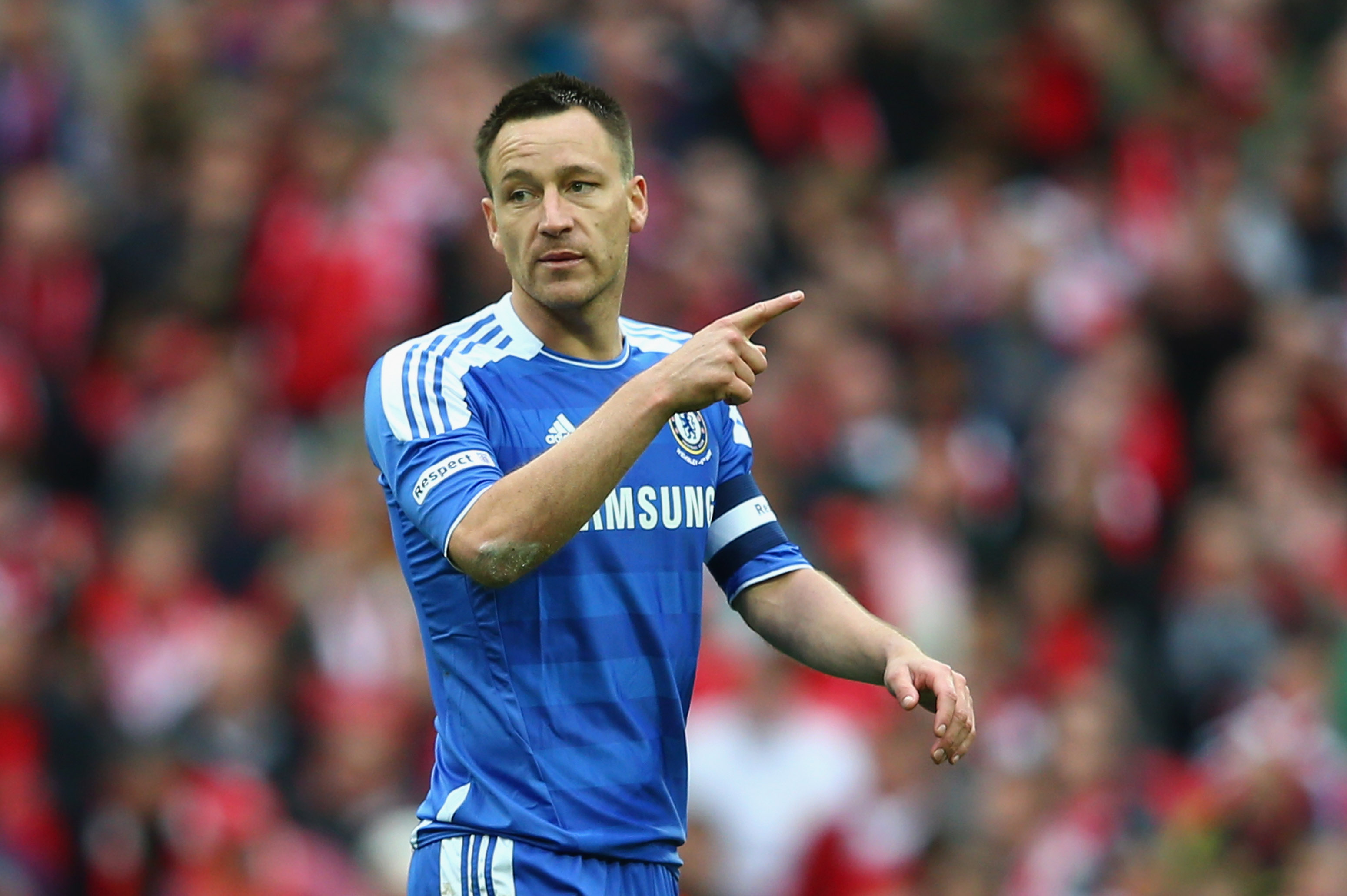 I försvaret går ledarrollen till mittbacken John Terry.
I försvaret går ledarrollen till mittbacken John Terry.
