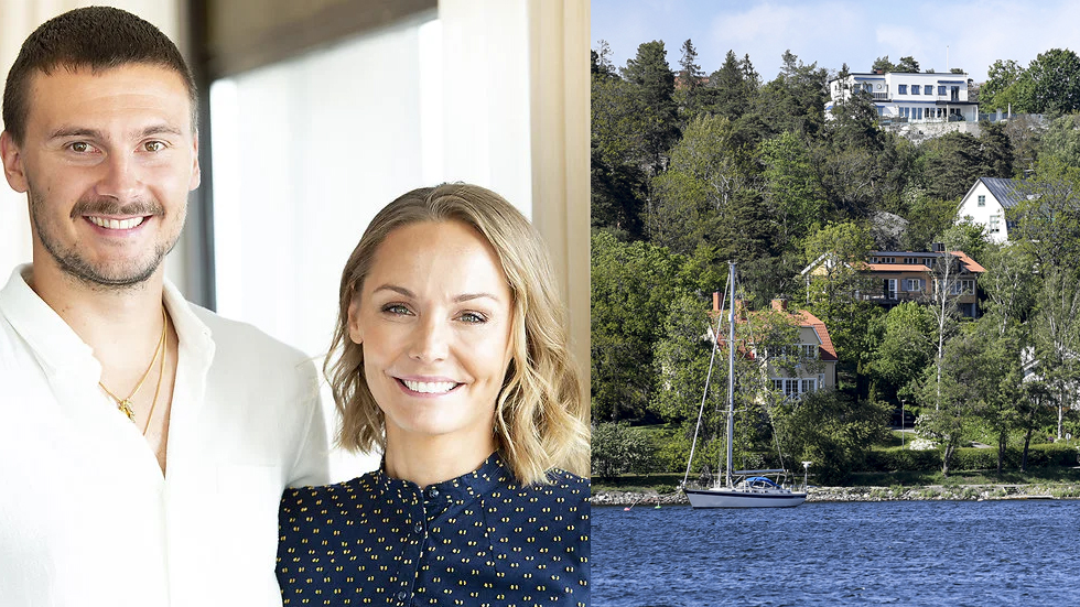 Carina och Erik Berg har köpt ett hus i Danderyd