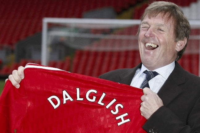 Kenny Dalglish njuter av att vara tillbaka i klubben i hans hjärta.