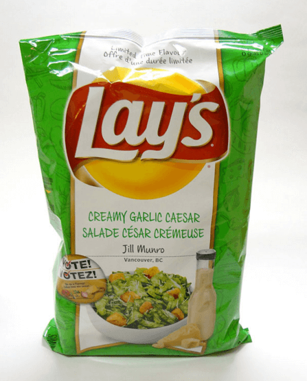Sist men inte minst: chips med smak av sallad. Ja, då kan du säga att du åt sallad till lunch. Sist men inte minst: chips med smak av sallad. Ja, då kan du säga att du åt sallad till lunch.
