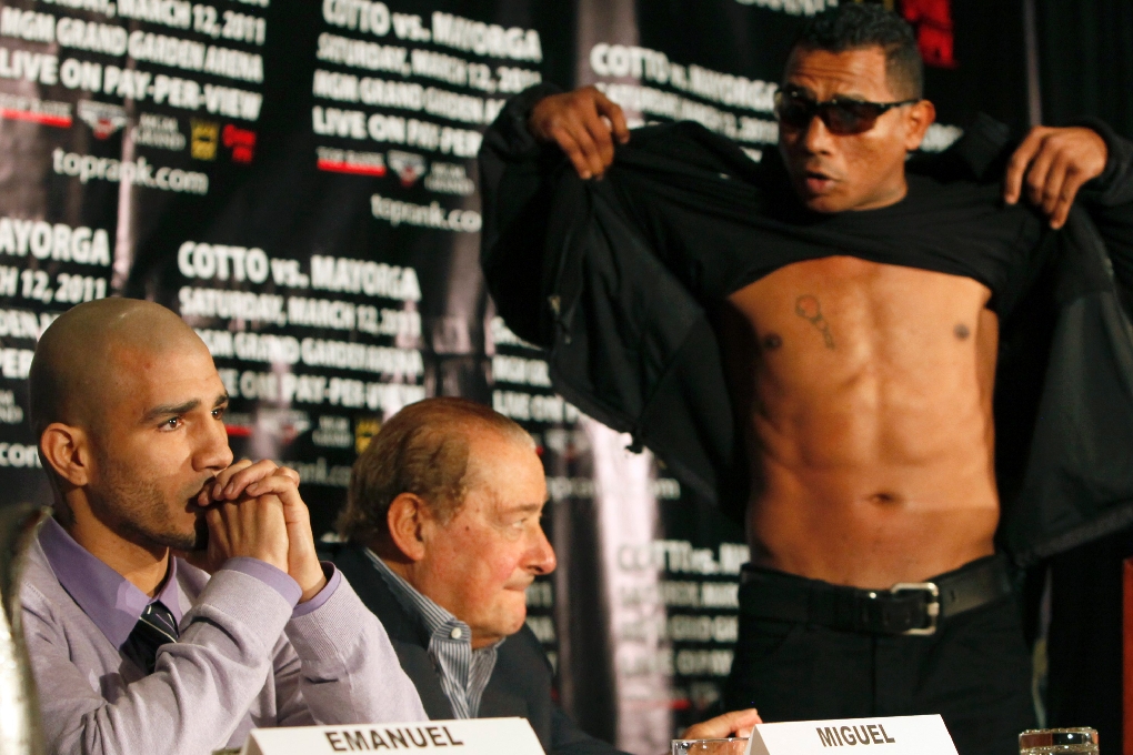 Miguel Cotto, WBA, boxning, Ricardo Mayorga