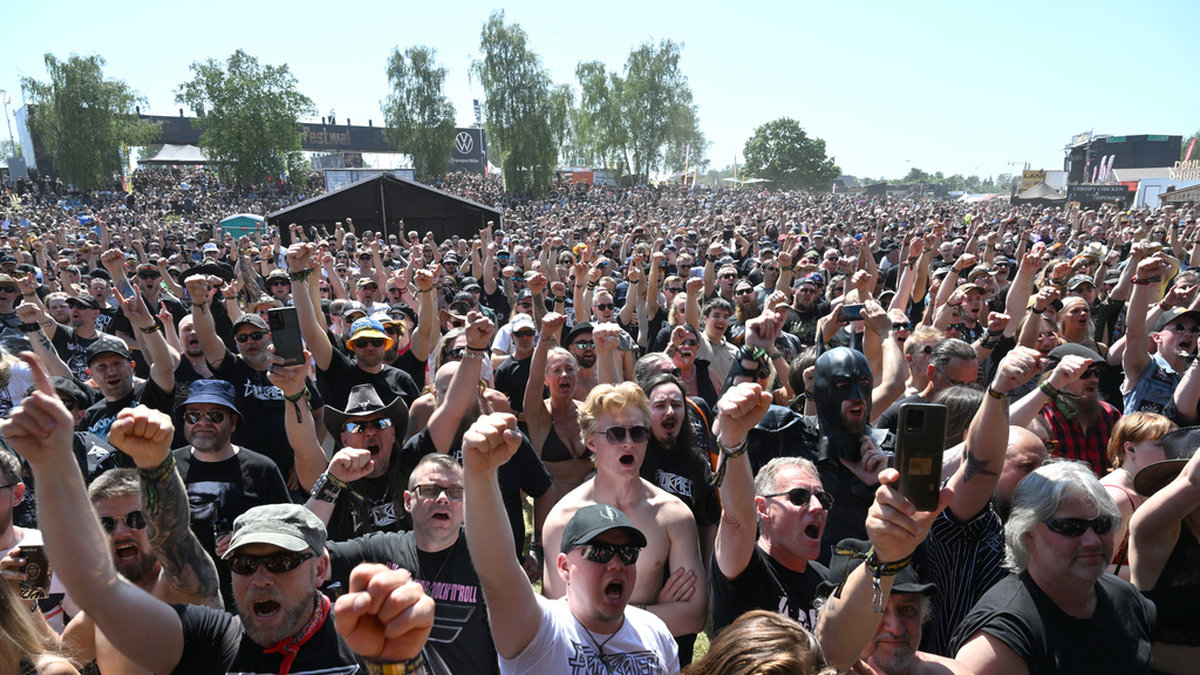 Årets upplaga av Sweden Rock Festival är i gång.