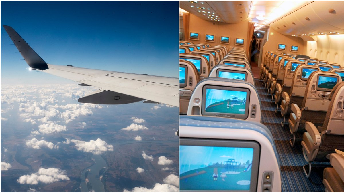 Ombord på en AirAsia flygning fick man med sig en fripassagerare.