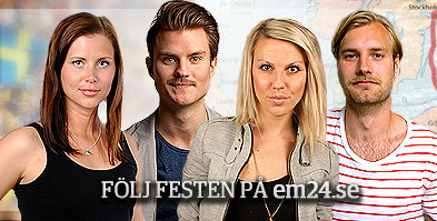 Hanna Aler Sjöqvist, Johan Andersson, Mimmi Lexander och Emil Schälin är på plats i Kiev.