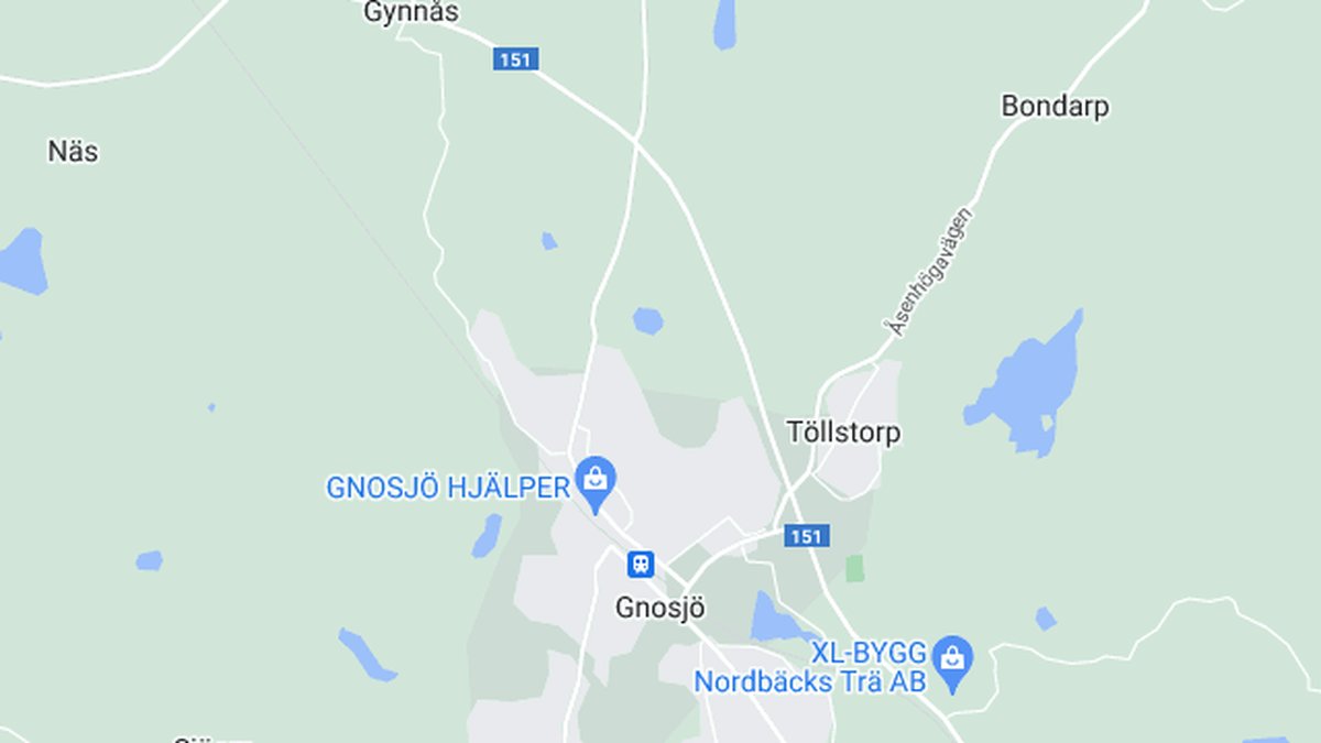 Google maps, Gnosjö