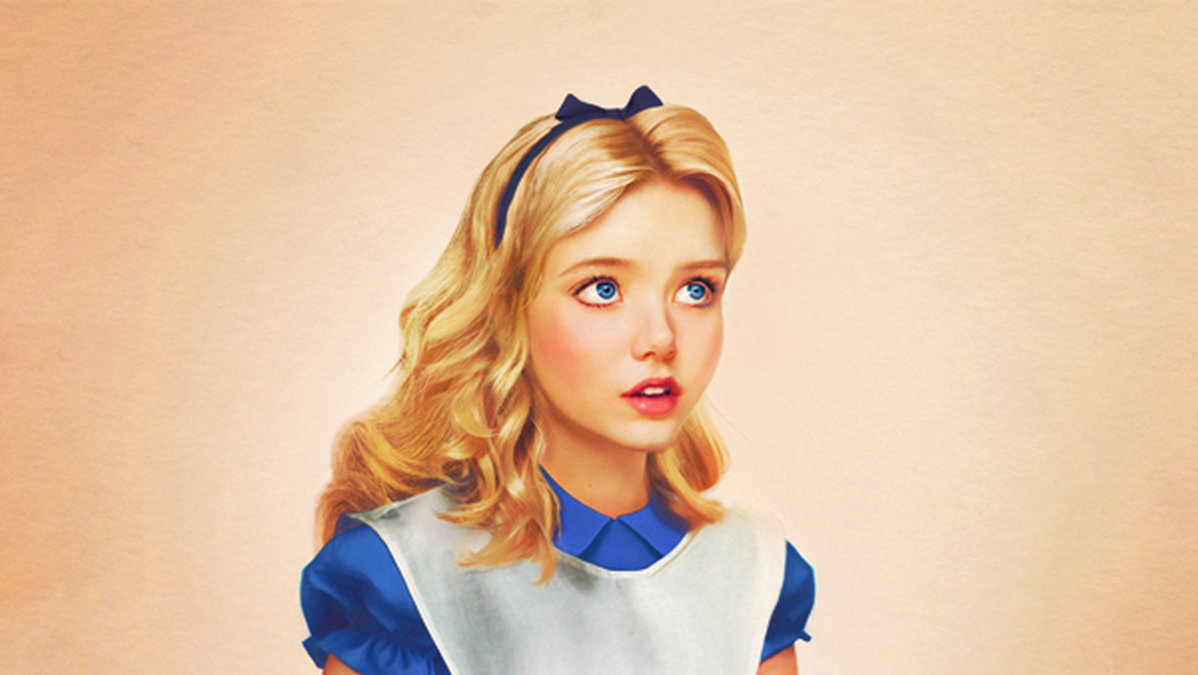 Alice ur filmen "Alice i Underlandet".