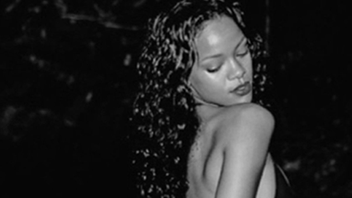 Rihanna bjöd sina följare på en hel serie bikinibilder. 
