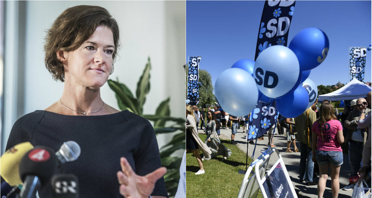 Moderaterna, Anna Kinberg Batra, Sverigedemokraterna