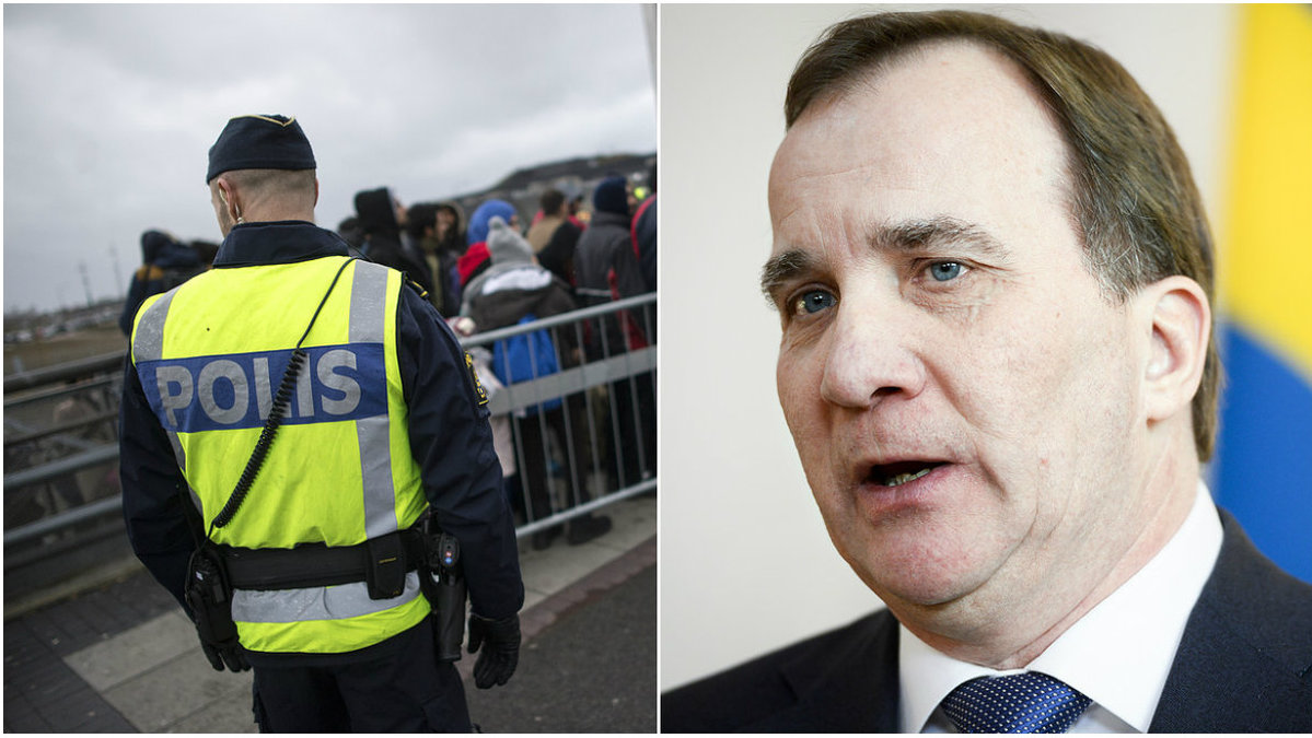 Gränskontrollerna behövs fortfarande, tycker statsminister Stefan Löfven. 