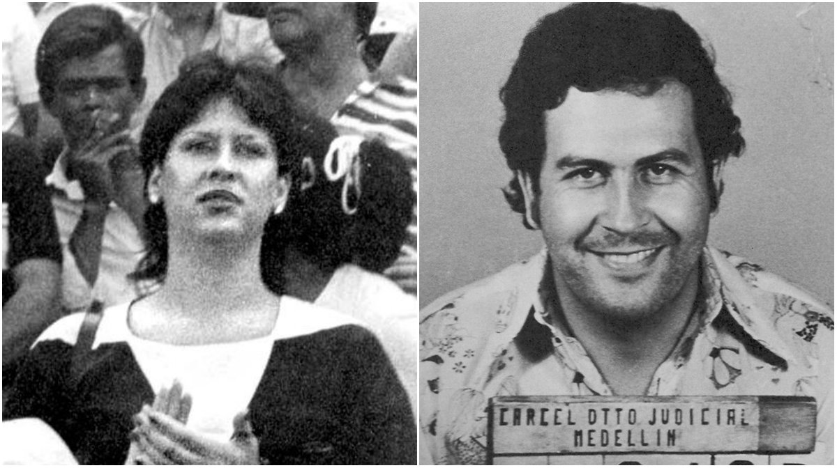 Pablo Escobars och hans fru Maria Victoria Henao Vallejo