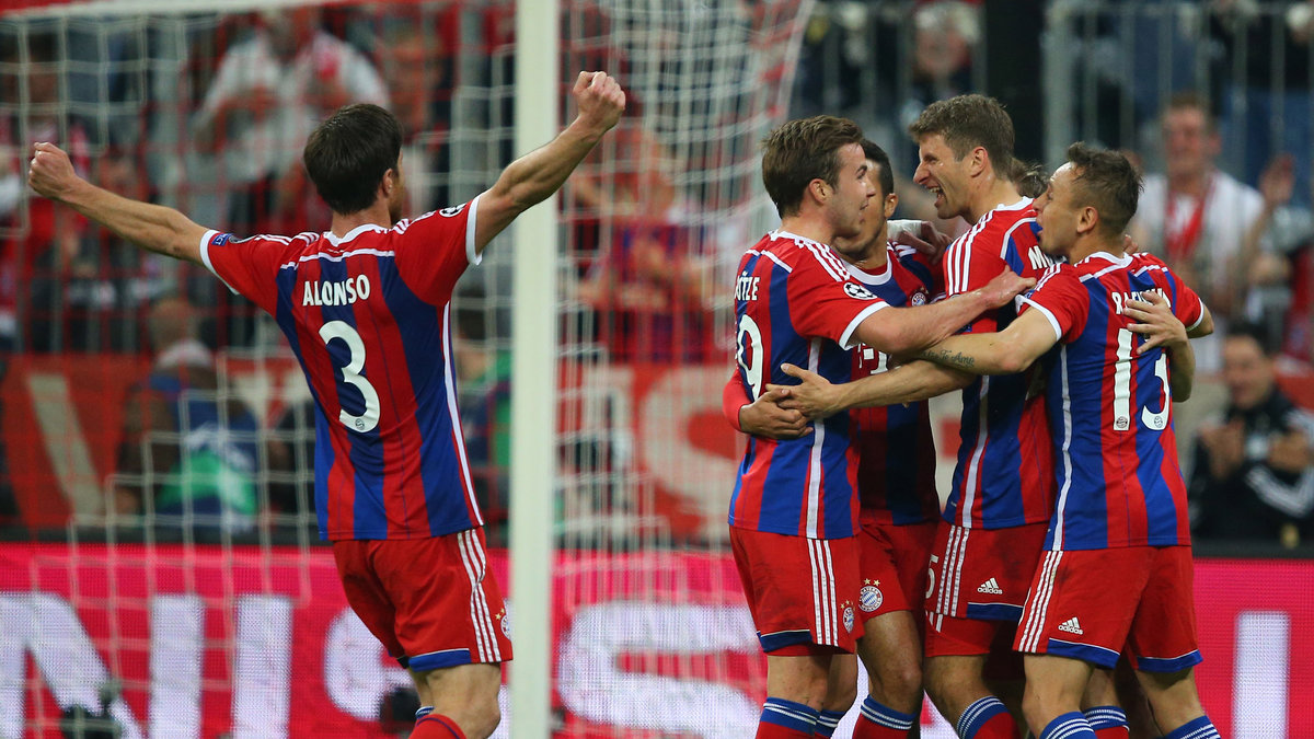 Bayernspelarna hade däremot flera anledningar att fira.