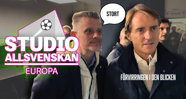 Studio Allsvenskan Europa, serie a, Roberto Mancini, Marcus Birro, Studio Allsvenskan, Napoli, Atalanta
