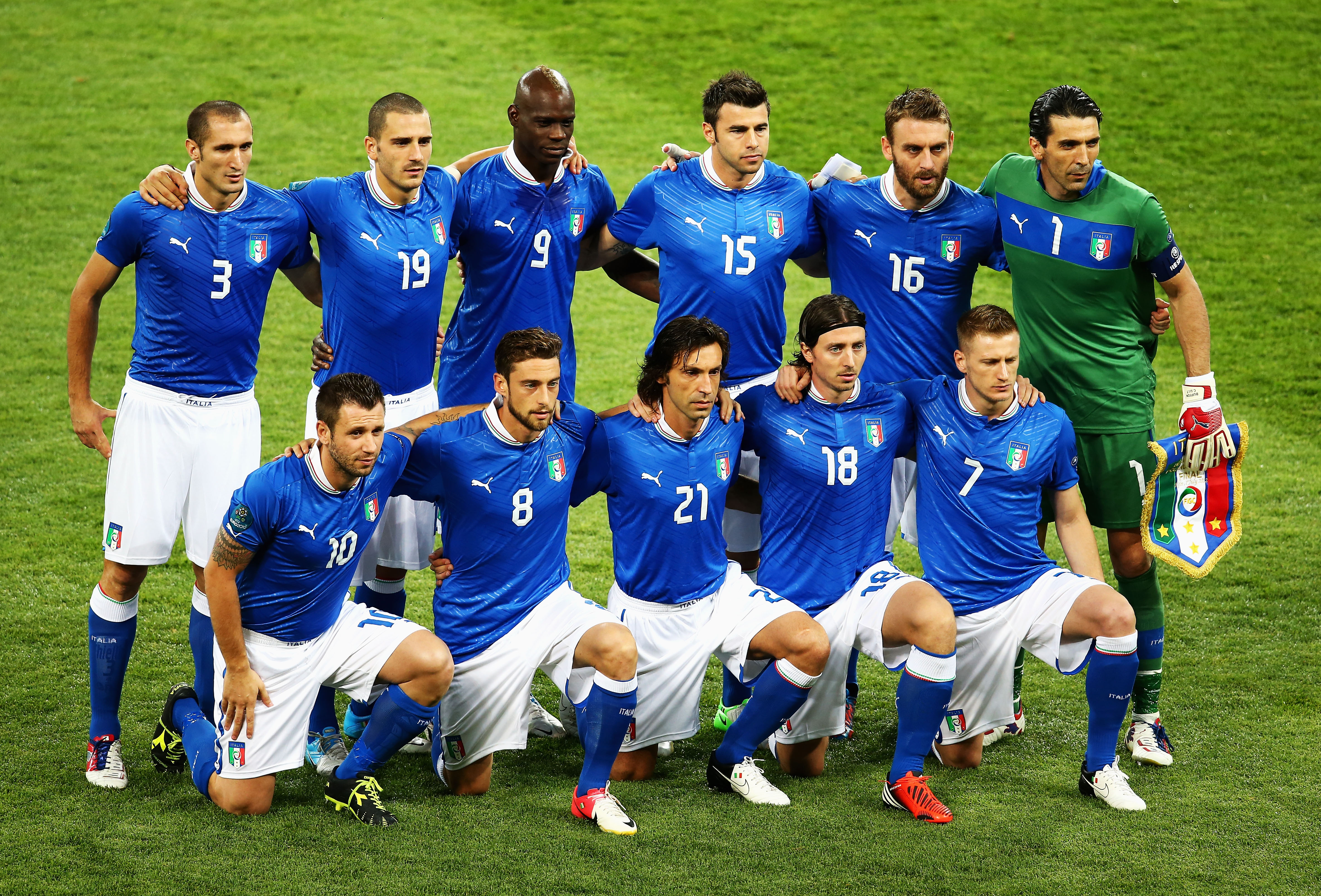 Italiens startelva. Italiens startelva.