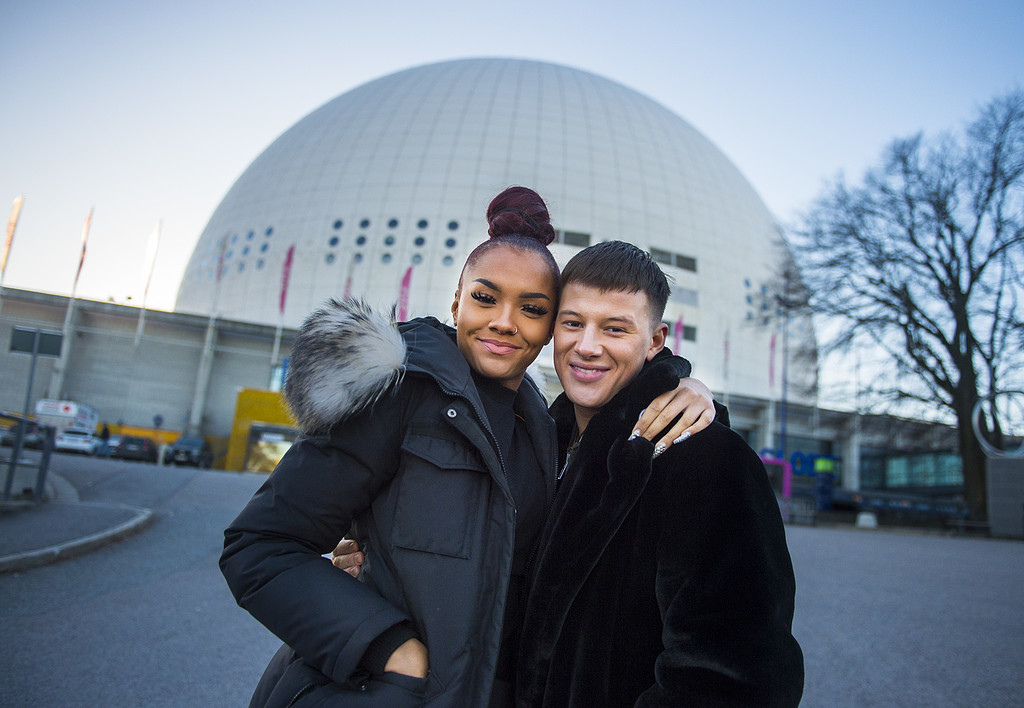 Kadiatou Keita Holm och Sebastian Walldén Kadiatou Keita Holm och Sebastian Walldén