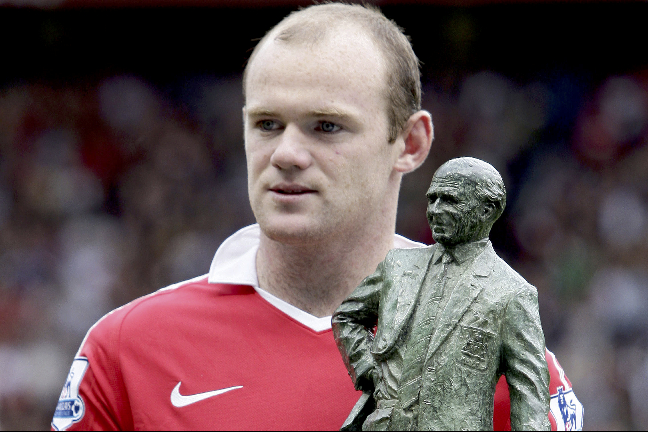 Wayne Rooney vann formen till trots - årets spelare i Manchester United.